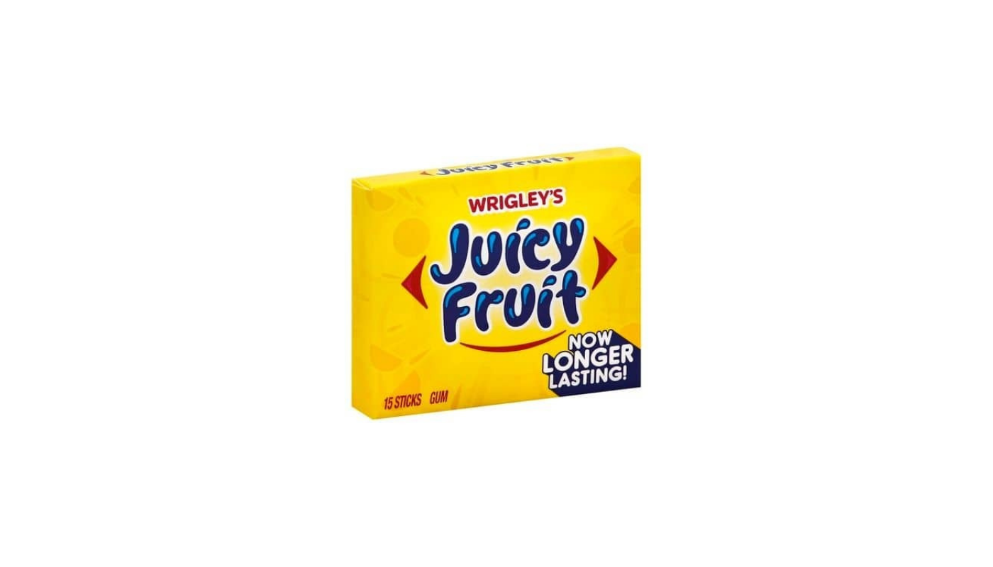 Order Juicy Fruit Chewing Gum food online from Luv Mart store, Santa Cruz on bringmethat.com