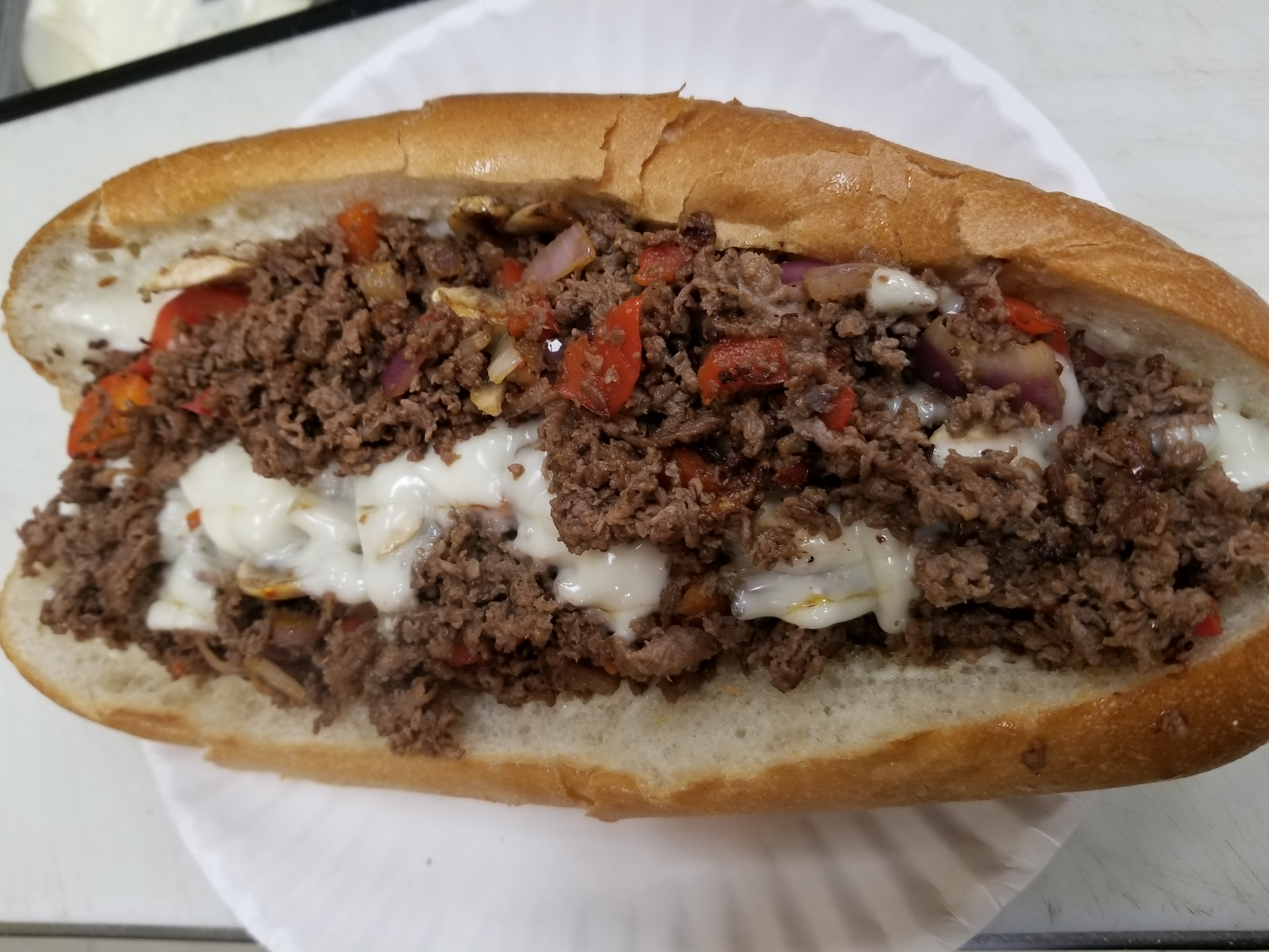 Order Steak and Cheese Sub  food online from Rome pizza (catering) store, Boston on bringmethat.com