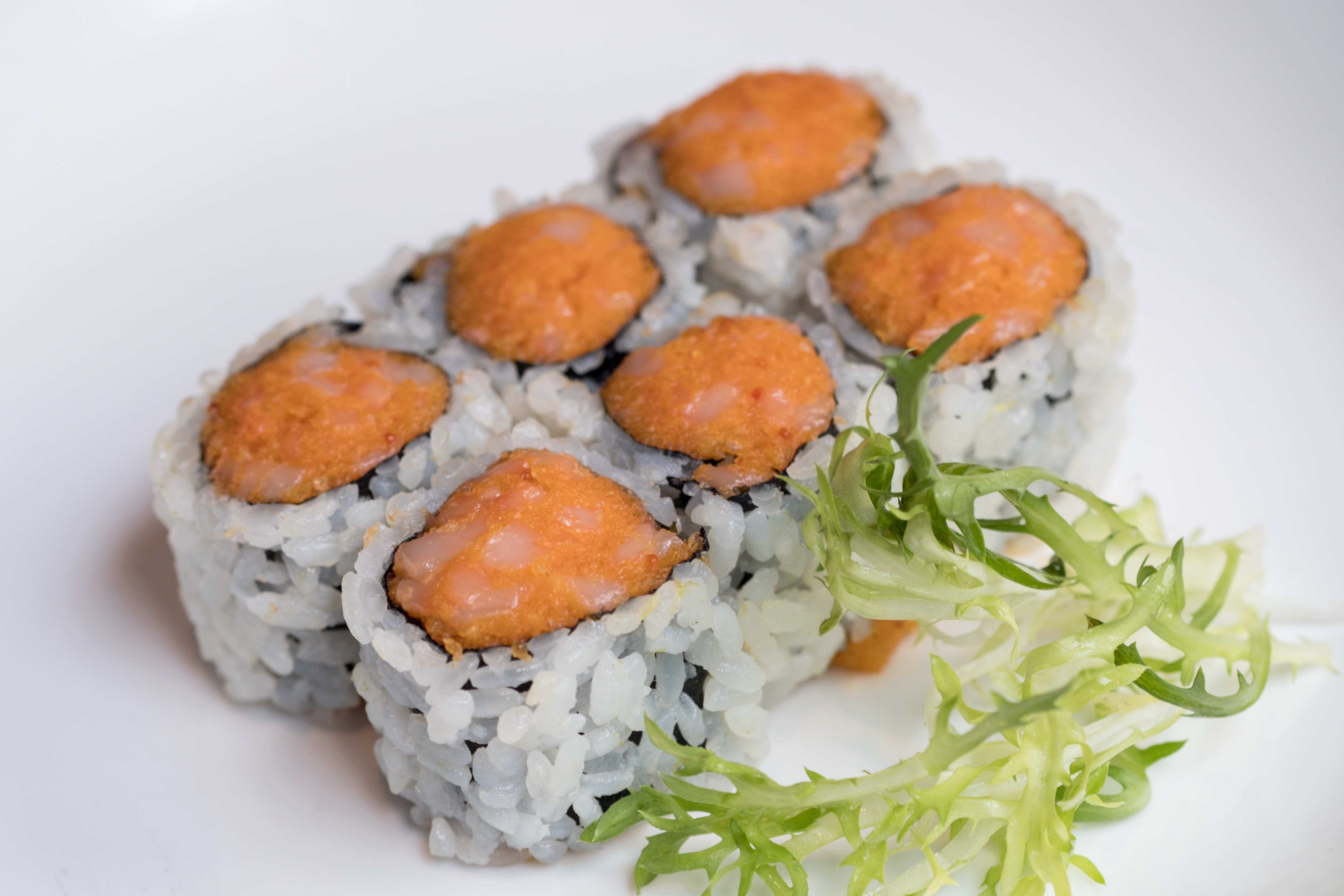 Order Spicy Sea Scallop Roll food online from Fushimi - Staten Island store, Staten Island on bringmethat.com
