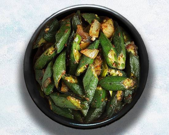 Order Sauteed Okra  food online from Curry Spoon store, Dulles Town Center on bringmethat.com