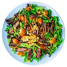 Order Saigon Steak Salad food online from The Fusion Factory store, San Leandro on bringmethat.com