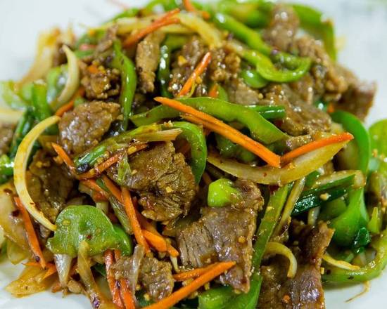 Order Szechuan Beef food online from Dragon Palace store, Gresham on bringmethat.com
