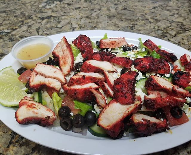 Order Tandoori Chicken Salad food online from Kabab King store, Phoenix on bringmethat.com