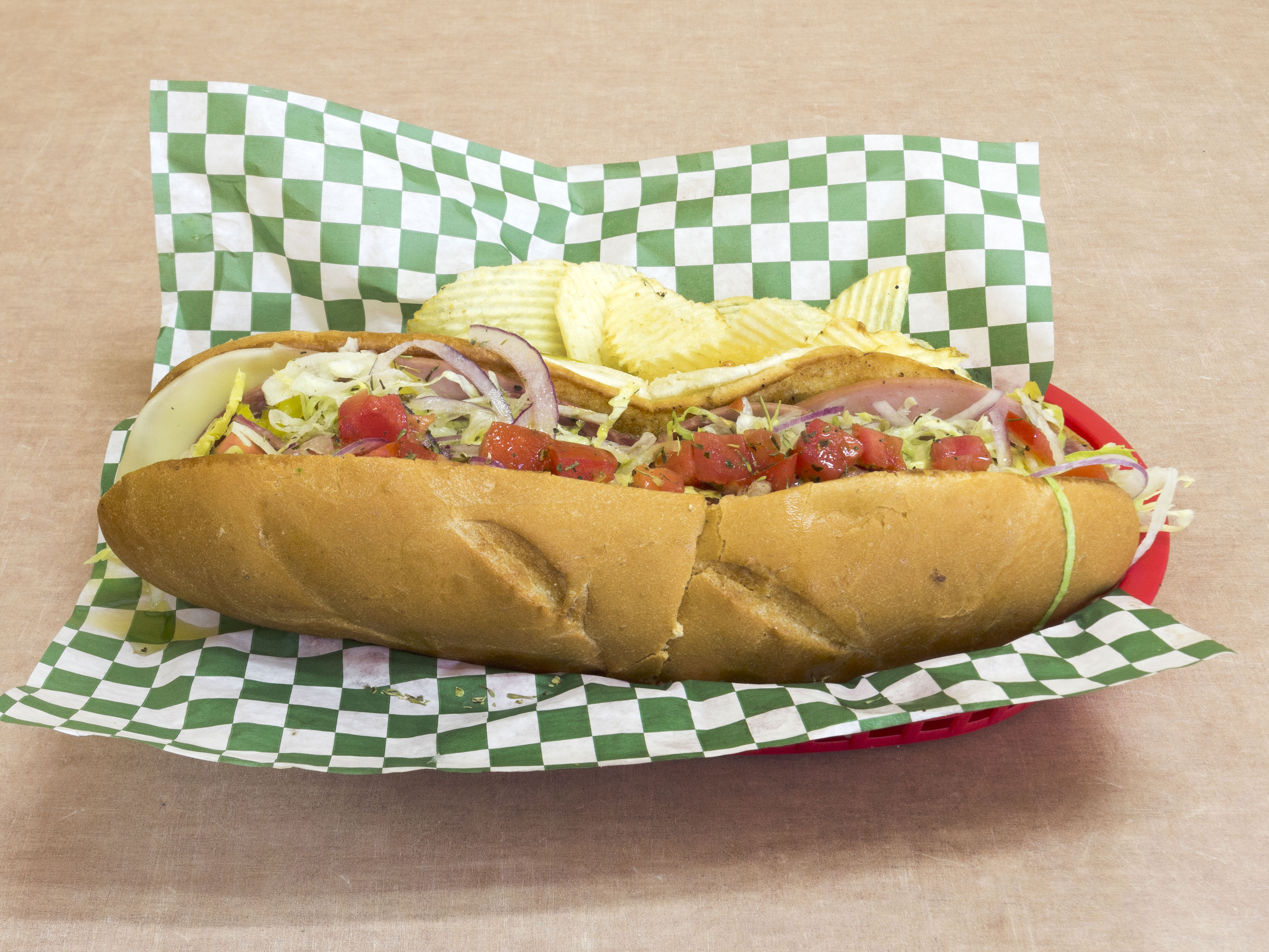 Order Classic Italian Sub food online from Weinbergers Deli store, Grapevine on bringmethat.com