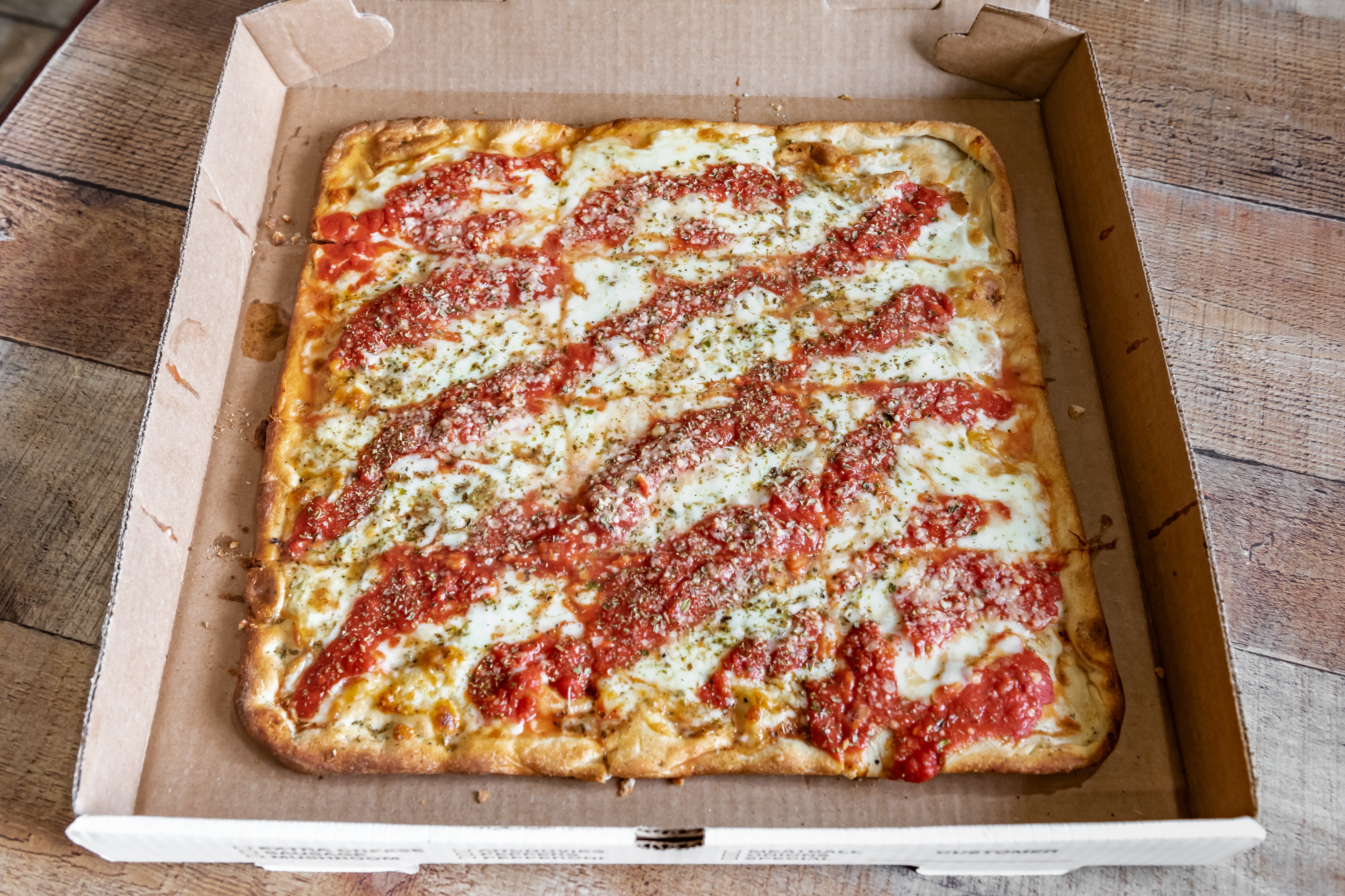 Order Grandma Pizza - Large 16" (8 Slices) food online from Ray Famous Pizza store, Allentown on bringmethat.com