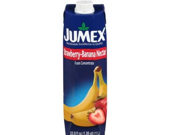 Order Jumex Strawberry-Bananna Nectar 33.8 fl. oz. food online from Central Liquor Market store, Los Angeles on bringmethat.com