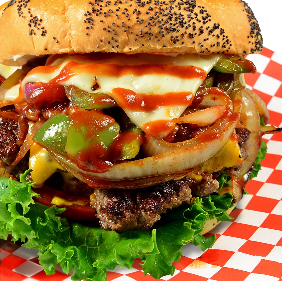 Order 5. Itaewon Burger food online from K Pop Burger store, The Colony on bringmethat.com