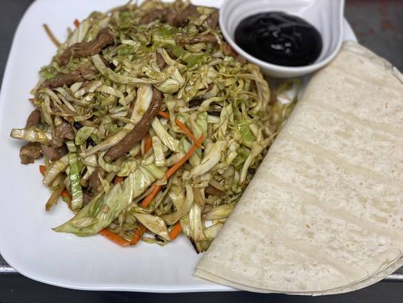 Order Moo Shu Pork 木須肉 food online from Uncle Chen's Chinese Restaurant store, State College on bringmethat.com