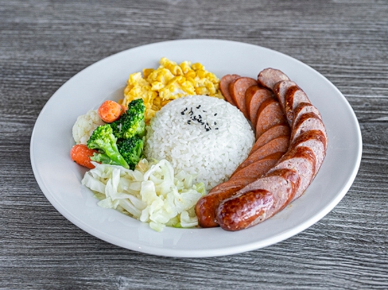 Order American Sausage Rice food online from Au79 Tea House store, Arcadia on bringmethat.com