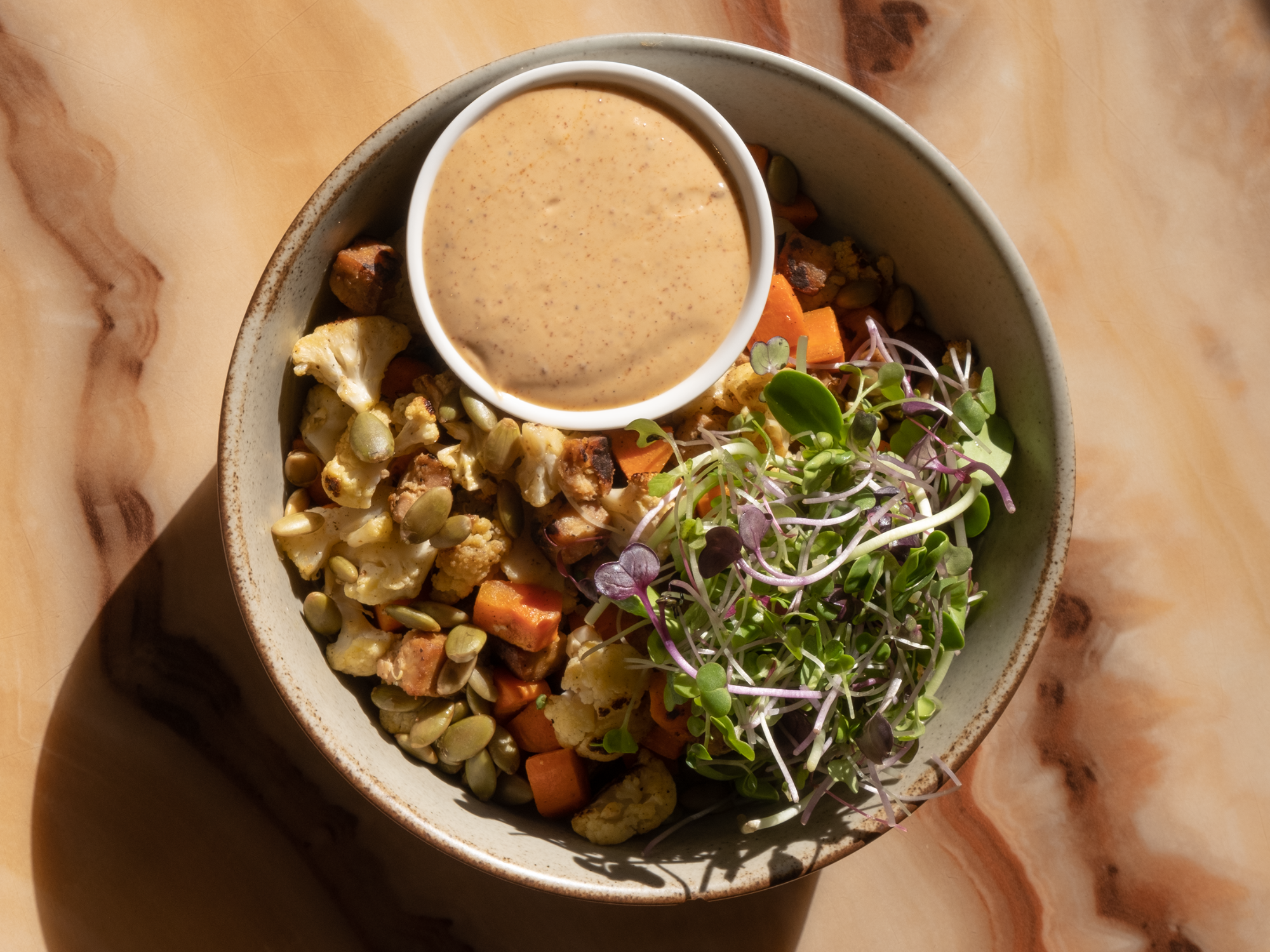 Order Quinoa Bowl & Roasted Veggies food online from Beloved Cafe store, San Francisco on bringmethat.com