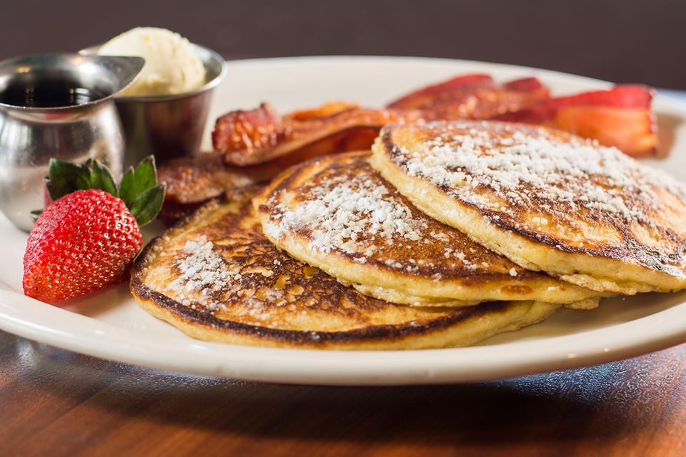 Order Buttermilk Pancakes food online from Hefner Grill store, Oklahoma City on bringmethat.com