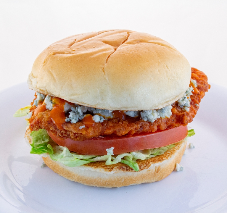 Order Buffalo Chicken Sandwich food online from American Burger Co store, Charlotte on bringmethat.com