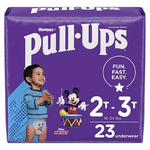 Order Huggies Pull-Ups Boys' Night-Time Potty Training Pants Size 4 2T - 3T - 23.0 ea food online from Walgreens store, FRUITA on bringmethat.com