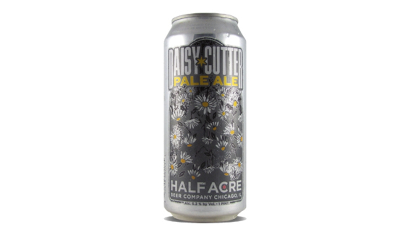 Order Half-Acre Daisy Cutter Pale Ale 4x 16 oz cans (5.2% ABV) food online from Ocean Liquor store, South Pasadena on bringmethat.com