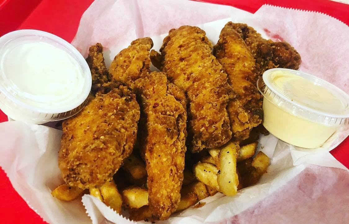 Order Kid's Chicken Fingers - 2 Pieces food online from New York Pizza store, Pascagoula on bringmethat.com