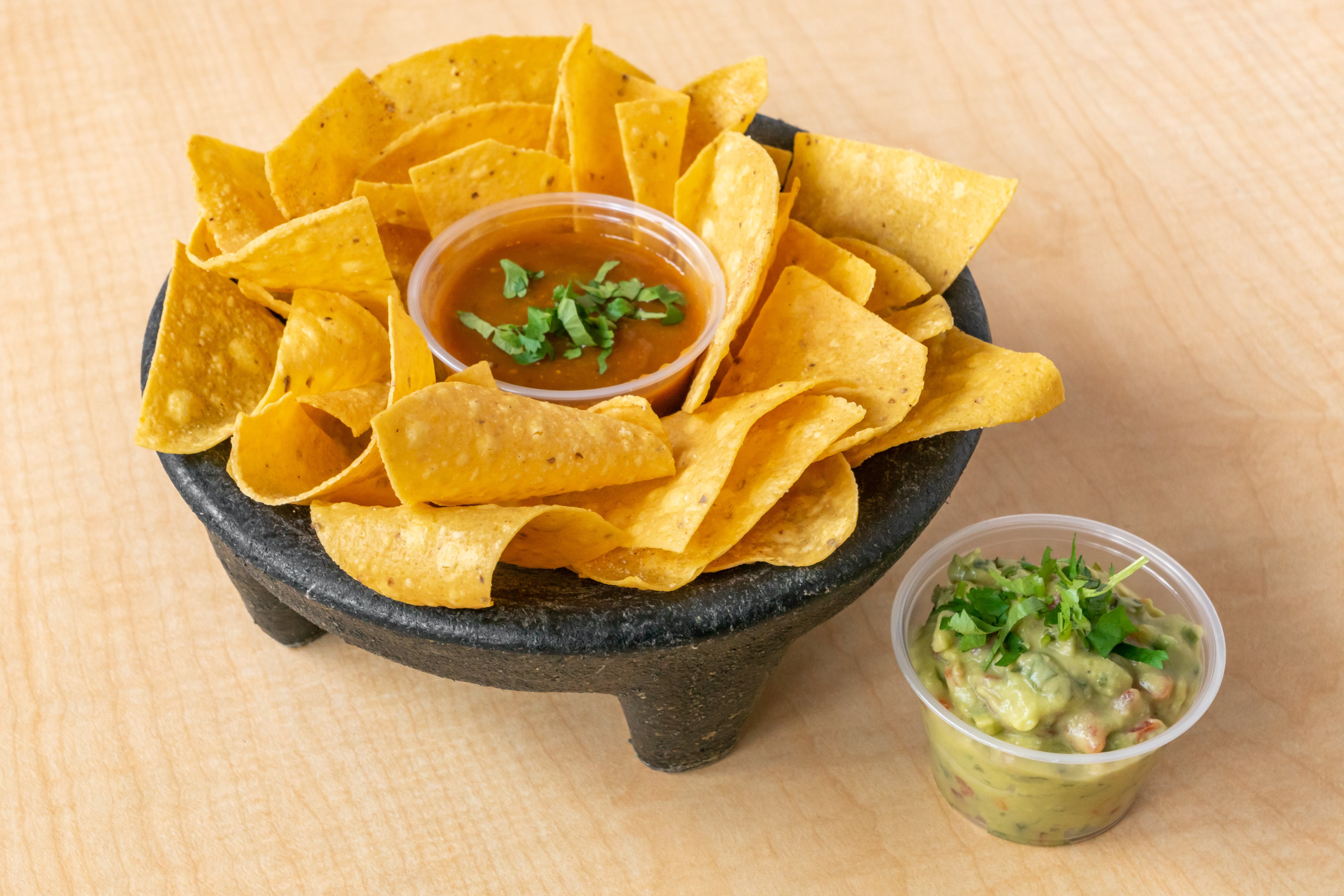 Order 1. Chips & Salsa - Appetizers food online from Marsu Pizzeria+Taqueria store, Minneapolis on bringmethat.com