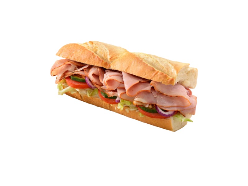 Order Ham & Cheese Hoagie - Regular 12'' food online from G & G Pizza store, Chester on bringmethat.com