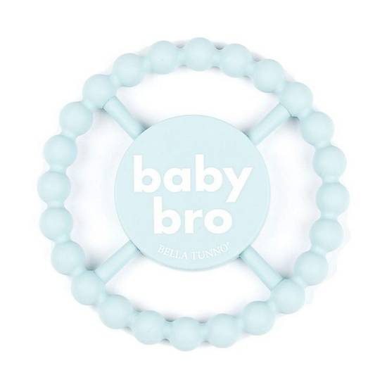 Order Bella Tunno™ "Baby Bro" Happy Teether in Light Blue food online from Bed Bath & Beyond store, Lancaster on bringmethat.com
