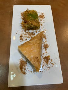 Order Baklava (2) food online from Olive Tree Cafe store, Newark on bringmethat.com