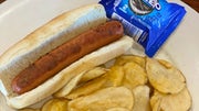 Order Kids Hot Dog food online from Hickory Tavern store, Charlotte on bringmethat.com