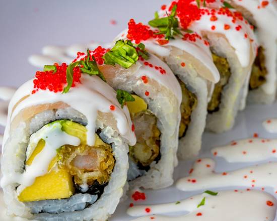 Order SNOW WHITE ROLL food online from Sushi Runner Express store, South Miami on bringmethat.com