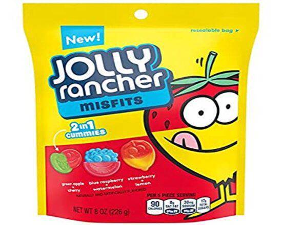 Order Jolly Rancher Misfit Gummies Peg (5 oz) food online from Huck'S Market store, French Lick on bringmethat.com