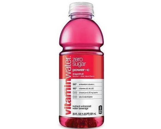 Order Vitamin Water Zero Power C food online from Fialkoff Kosher Pizza store, Lawrence on bringmethat.com