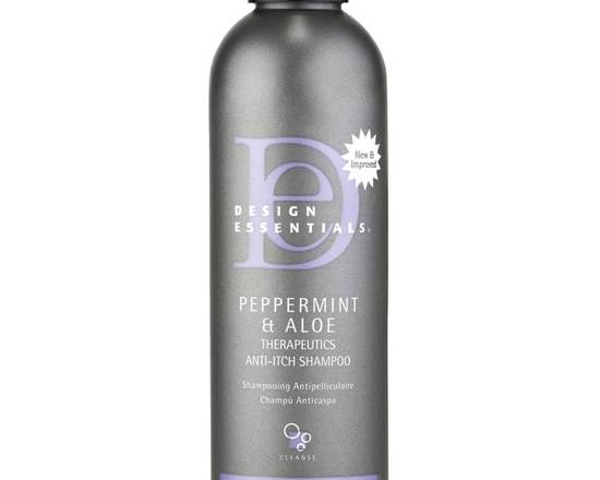 Order Design Essentials Peppermint & Aloe Therapeutics Anti-Itch Shampoo food online from iDa Beauty Supply Store store, Middletown on bringmethat.com