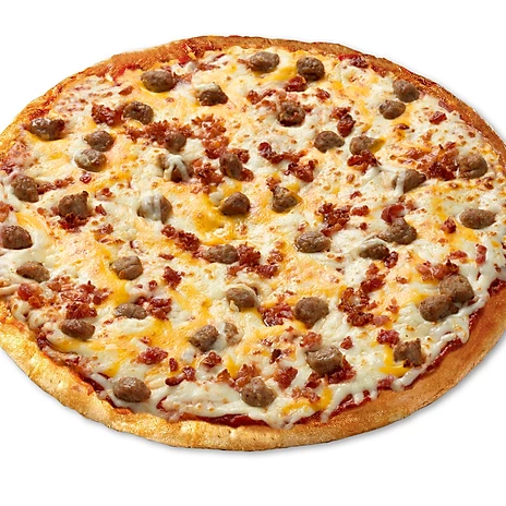 Order Bacon Cheeseburger Pizza food online from Vito Pizza And Subs store, Toledo on bringmethat.com