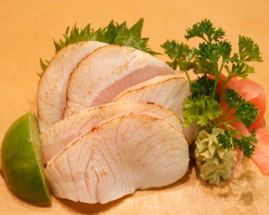 Order Seared Yellowtail Sashimi food online from Hana Maru store, Garden Grove on bringmethat.com