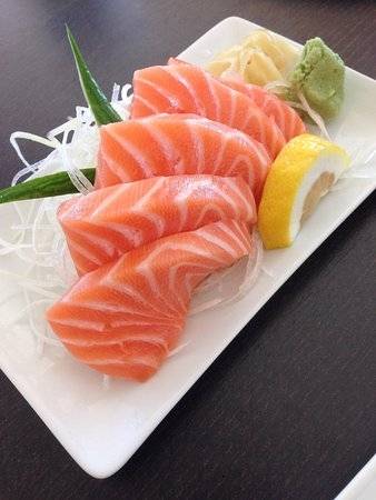 Order Salmon Sashimi food online from Formosa store, IOWA CITY on bringmethat.com
