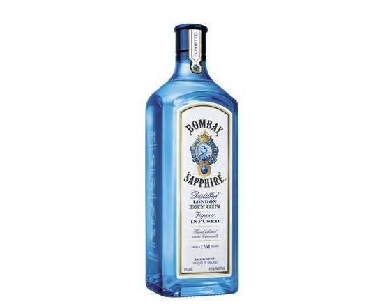 Order Bombay Sapphire, 1.75L gin (47.0% ABV) food online from Cold Spring Liquor store, Liberty Hill on bringmethat.com