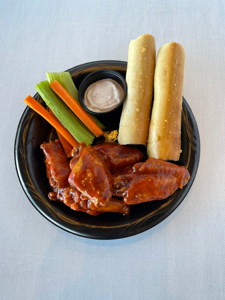 Order 6 Wing Meal food online from Flip-a-Lo's store, Charlotte on bringmethat.com