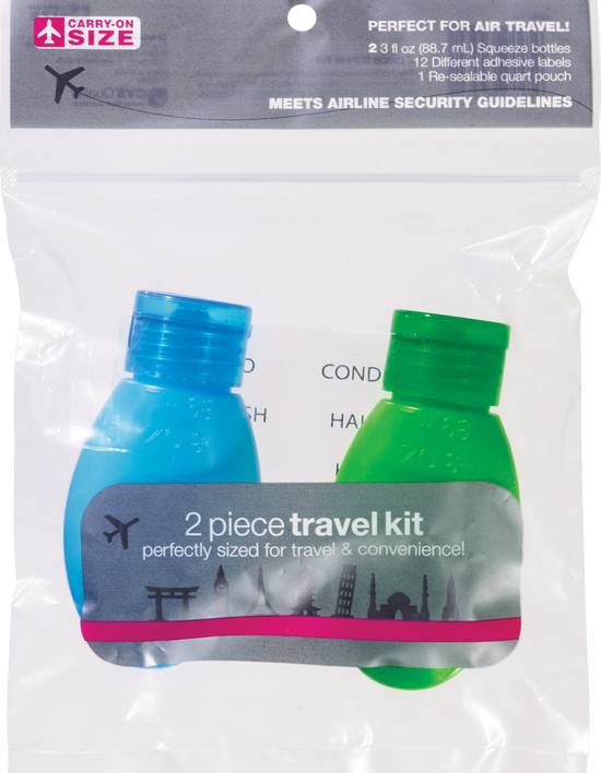 Order 2 Piece Travel Kit food online from CVS store, SPRING VALLEY on bringmethat.com