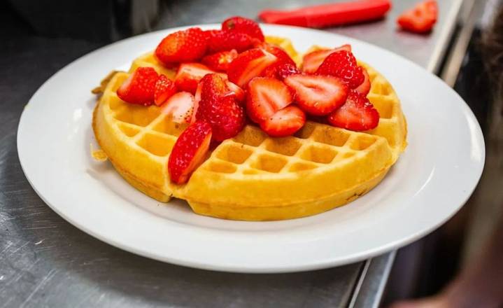 Order Strawberry Waffle food online from The Original Pancake House store, Baltimore on bringmethat.com