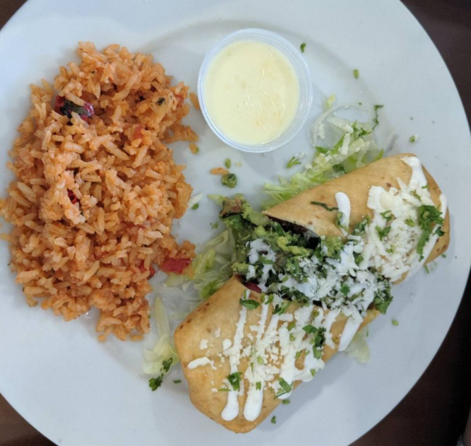 Order Chimichanga food online from Speedy Gamboa Mexican Cuisine store, Conway on bringmethat.com