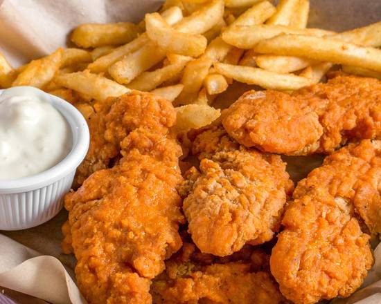 Order Buffalo Chicken Strips Entree food online from Wing Shack store, Middle Island on bringmethat.com