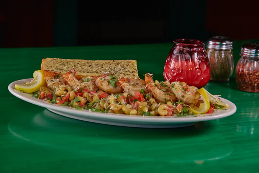Order Lady is a Scampi  food online from Oregano's Pizza Bistro store, Tempe on bringmethat.com