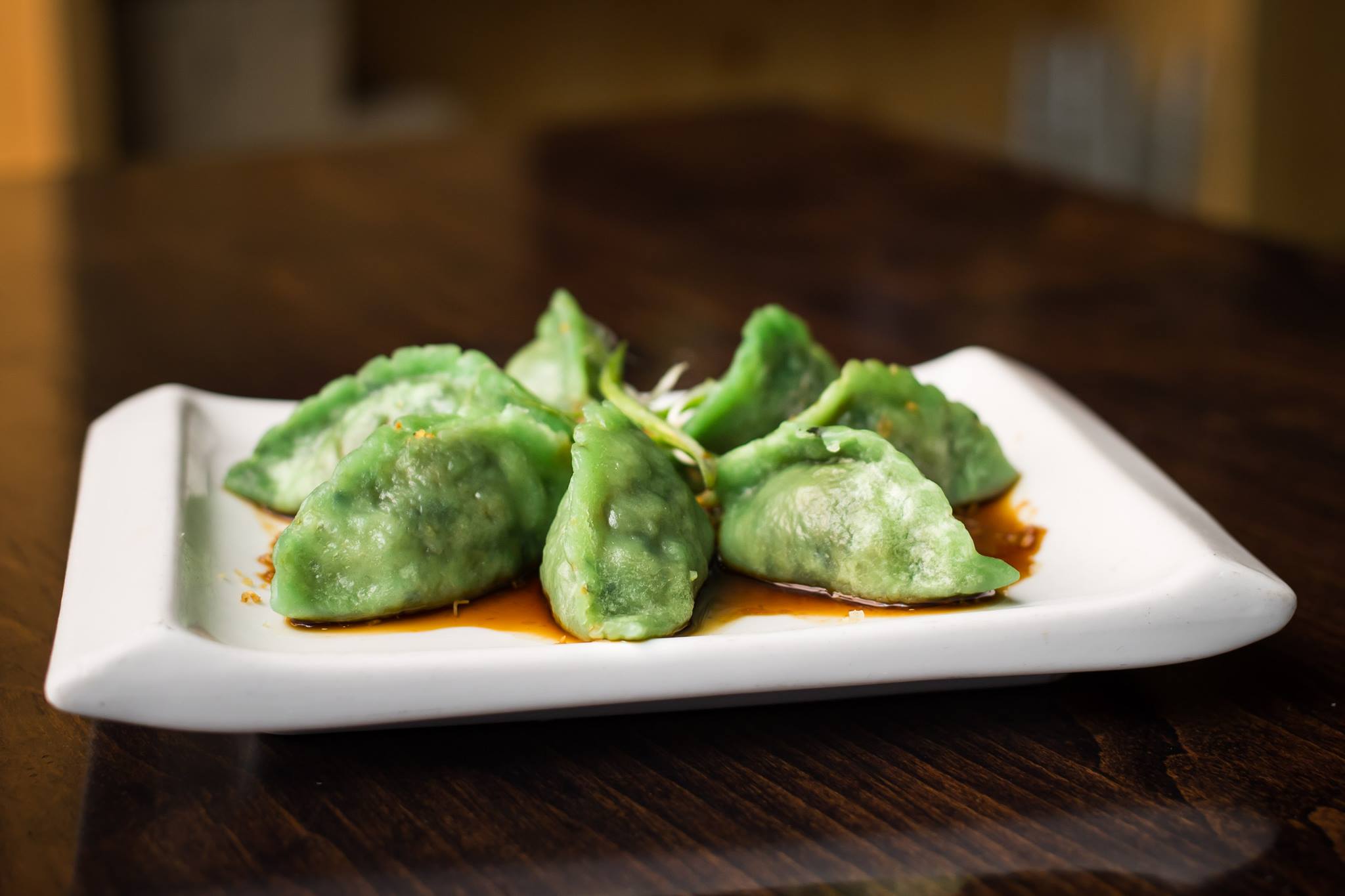 Order Whole Wheat Vegetable Dumplings food online from A spice lane store, New York on bringmethat.com