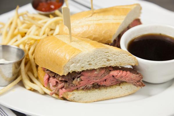 Order Prime Rib French Dip food online from Smitty Grill store, Pasadena on bringmethat.com