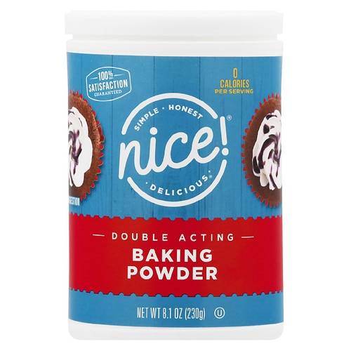 Order Nice! Baking Powder - 8.1 oz food online from Walgreens store, Mchenry on bringmethat.com