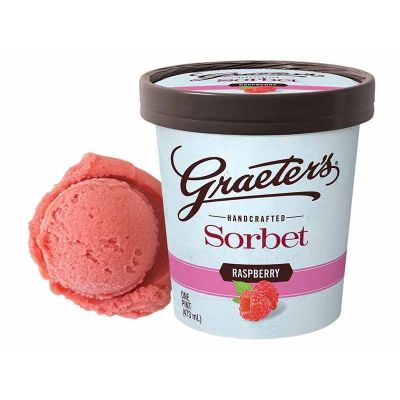 Order Raspberry Sorbet food online from Graeter Ice Cream store, Cincinnati on bringmethat.com