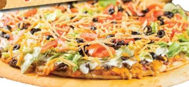 Order Taco Pizza food online from Beggar's Pizza store, Plainfield on bringmethat.com