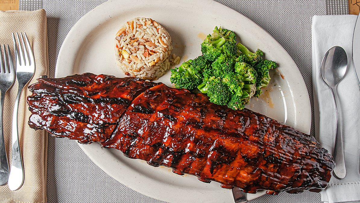 Order Baby Back Ribs food online from Flanigan Boathouse store, Conshohocken on bringmethat.com