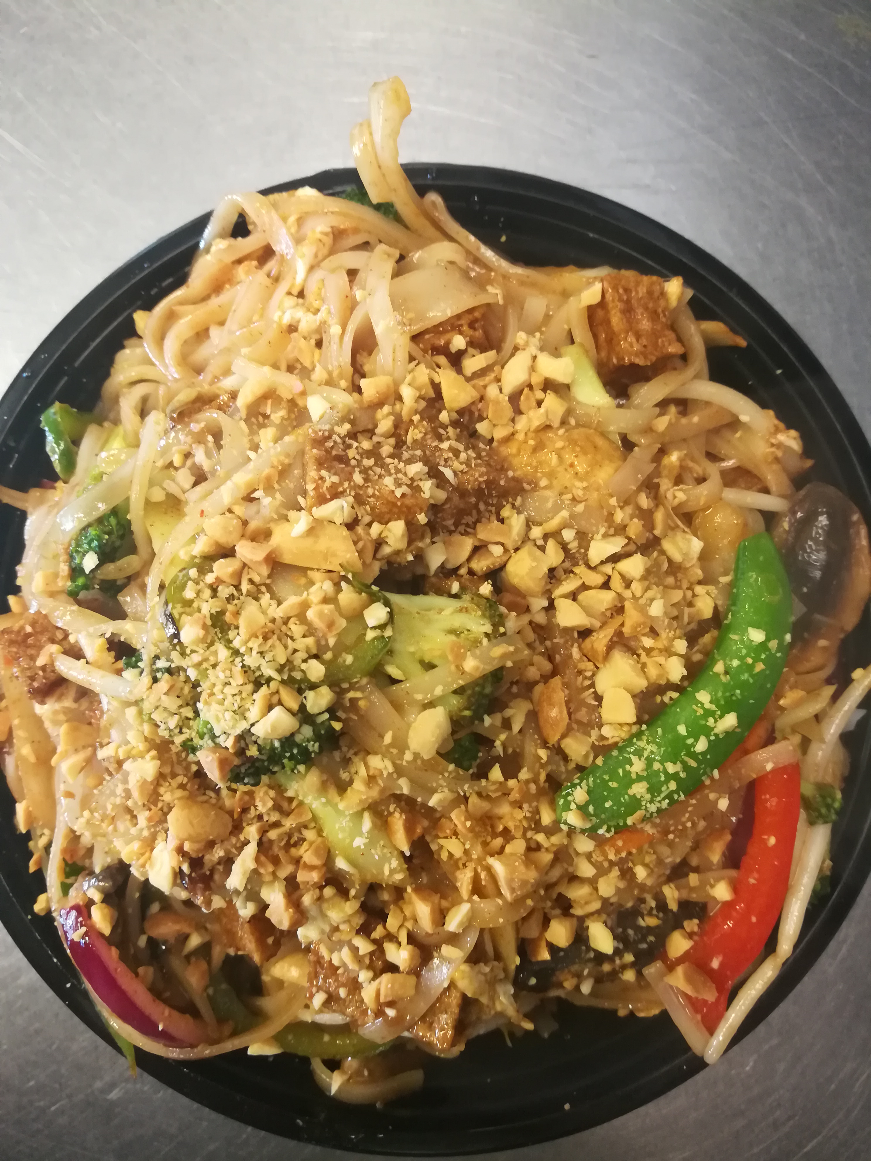 Order Tofu Pad Thai Noodle food online from Canton Wok store, Pawtucket on bringmethat.com