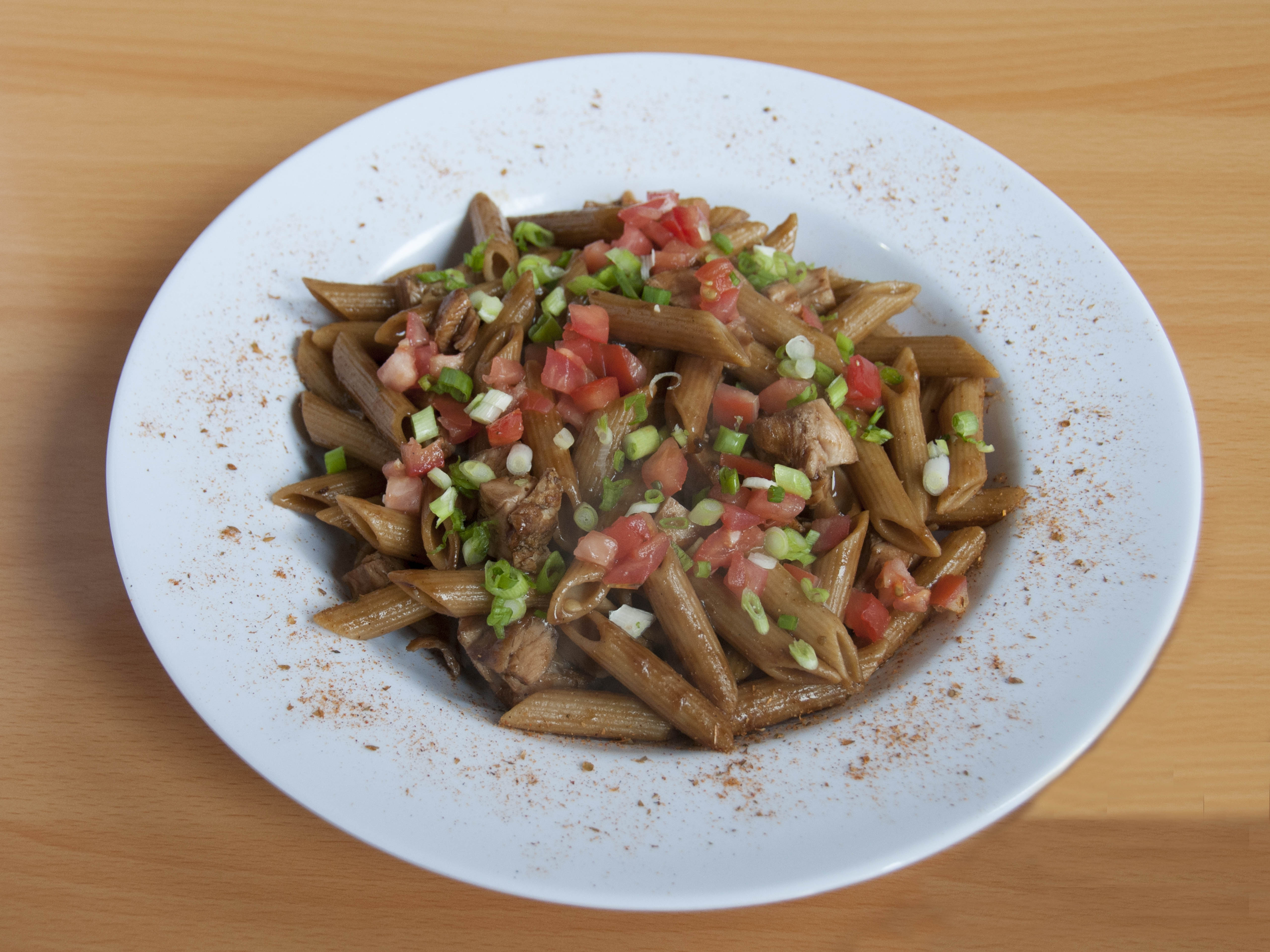 Order Cajun Chicken and Penne Bowl food online from Muscle Maker Grill store, Houston on bringmethat.com
