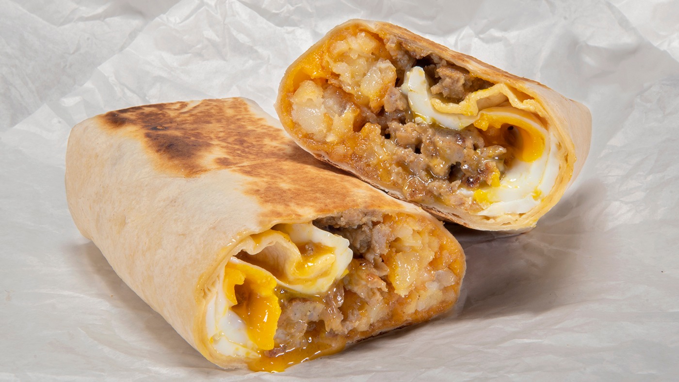 Order Worth the Hangover Burritos food online from Bad-Ass Breakfast Burritos store, Sandy on bringmethat.com