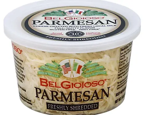Order Belgioioso Parmesan Cheese Shredded  food online from Ctown Supermarkets store, Uniondale on bringmethat.com