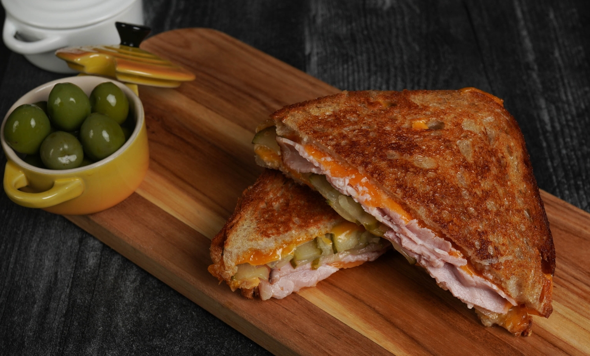 Order Grilled Ham & Cheese food online from Danke store, Chicago on bringmethat.com