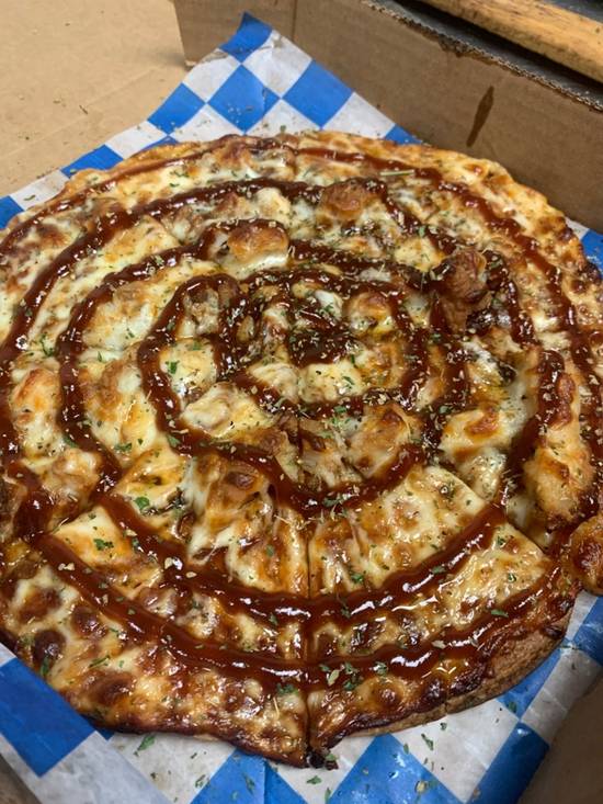 Order BBQ Chicken Pizza food online from The Pizza Cutters store, Syracuse on bringmethat.com